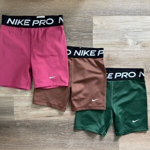 Kids Nike Pro Athletic Shorts Bundle